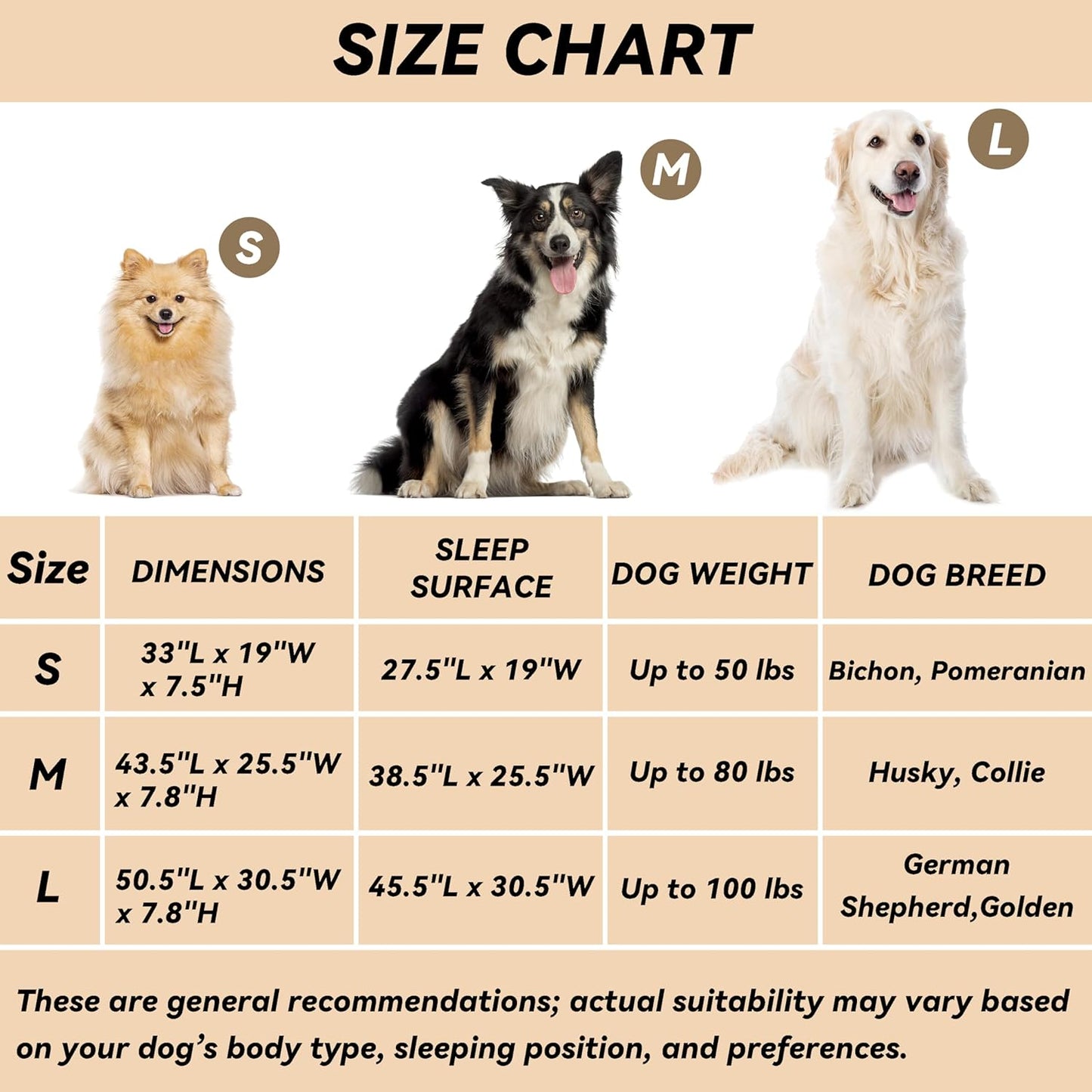 Heavy-Duty Steel-Framed Portable Elevated Pet Bed - Cooling Cot for Pets, 43.5" L x 25.5" W x 7.8" H (Medium, Grey)
