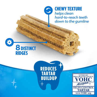 Purina Daily Oral Care Large Dog Dental Treats with Chicken, 20.7 oz (18 Count)